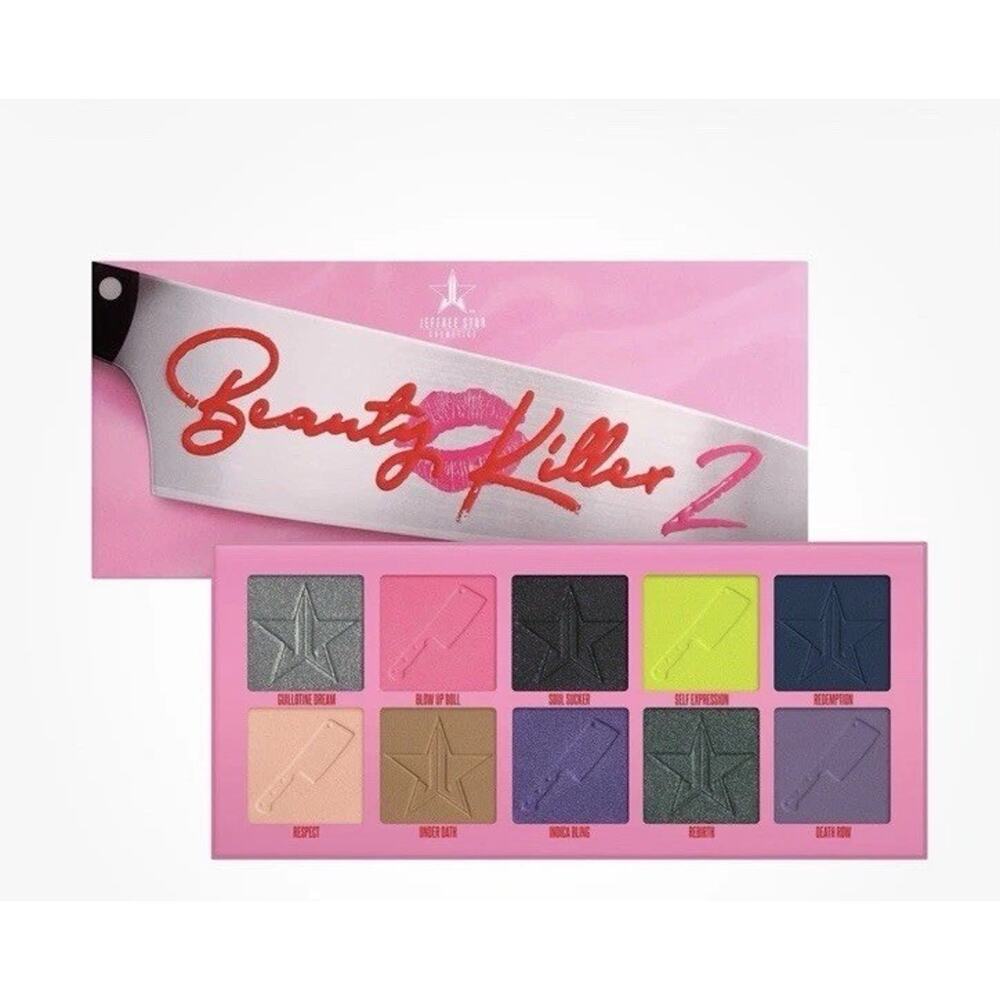 Beauty Killer 2 Jefree Star Artistry Eyeshadow Palette 10 Pigmented Shades
